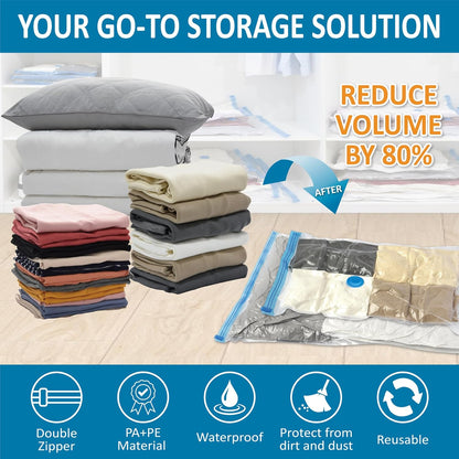 Vacuum Storage Bags – Space Saving & Reusable