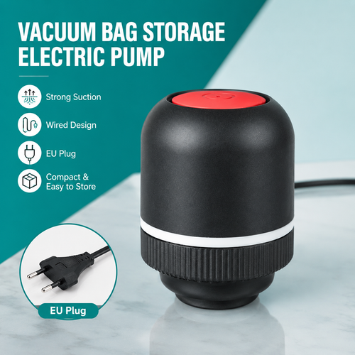 Electric Vacuum Pump for Storage Bags
